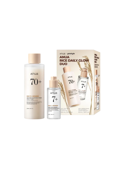 Anua Exclusive Rice Daily Glow Duo Set