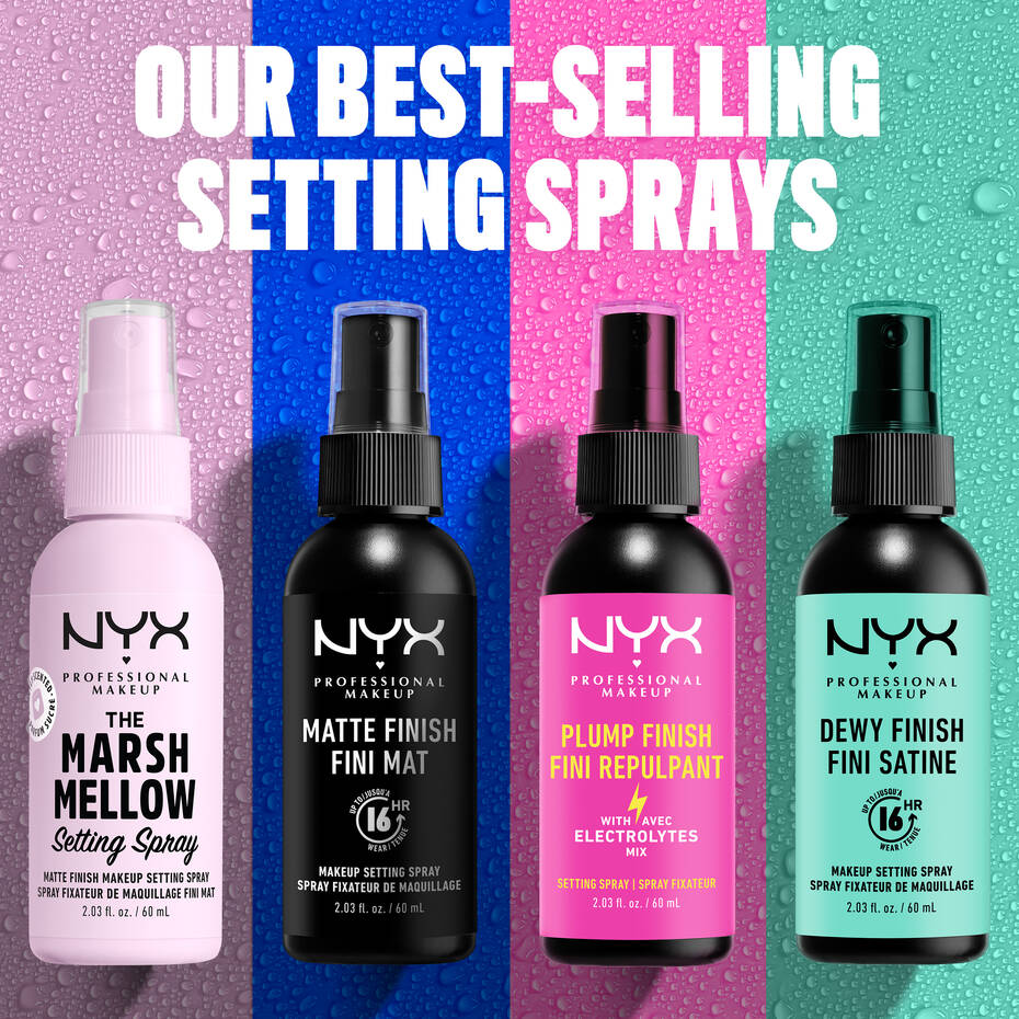 NYX - Dewy Setting Spray - Dewy-finish makeup setting spray