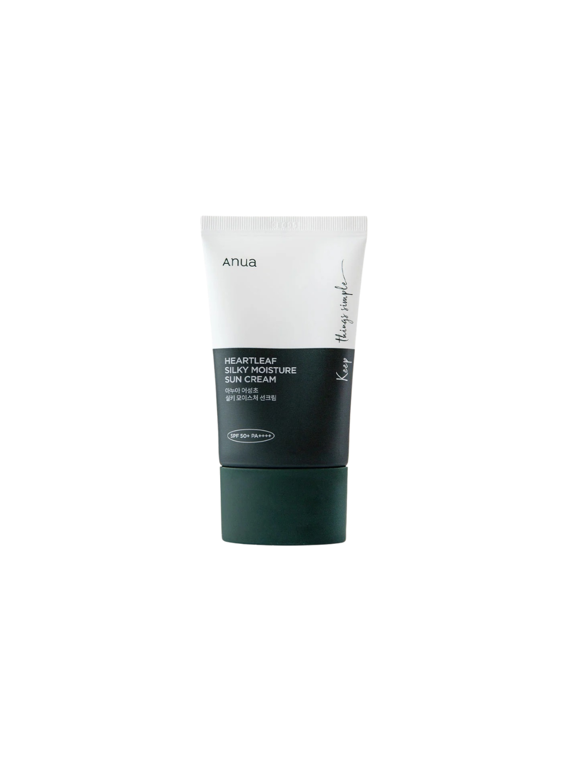 Anua Heartleaf Silky Moisture Sun Cream SPF 50+ PA++++