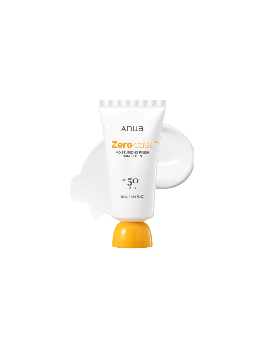 Anua Zero-Cast Moisturizing Finish Sunscreen