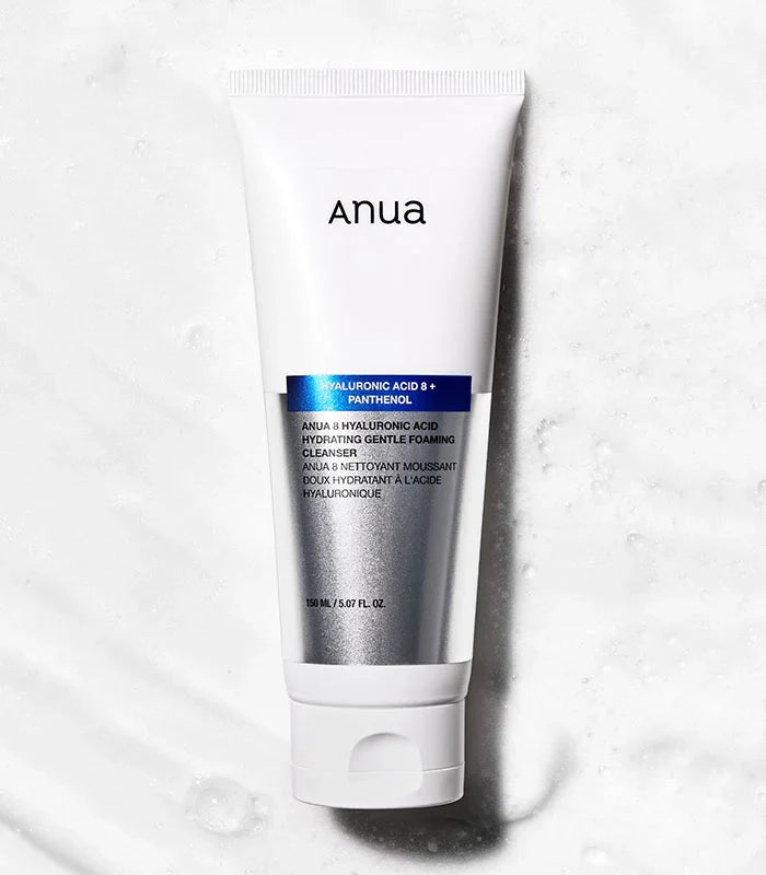Anua 8 Hyaluronic Acid Hydrating Gentle Foaming Cleanser - TOPSHELF