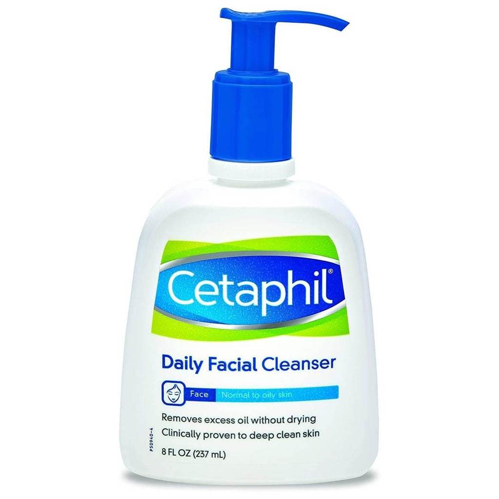 Cetaphil Daily Facial Cleanser for normal to oily skin, 8oz