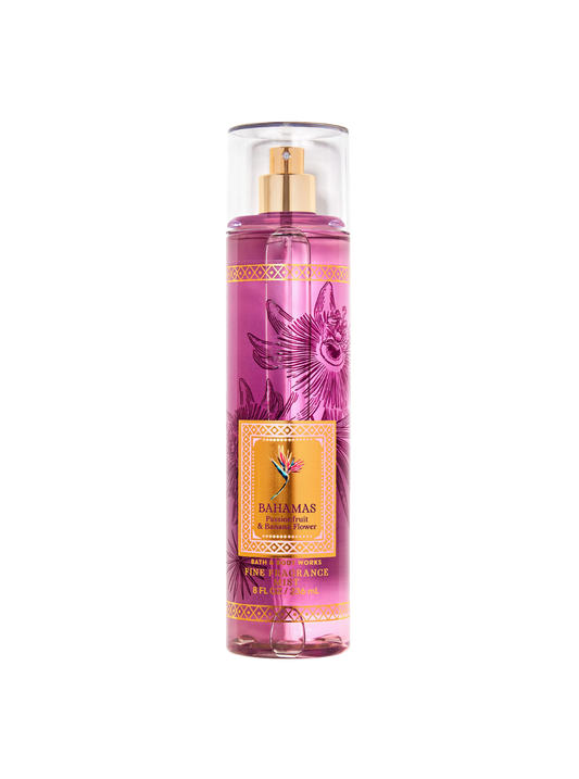 Bath & Body Works - Bahamas Passionfruit & Bananna Flower - Fine Fragrance Mist 236ml