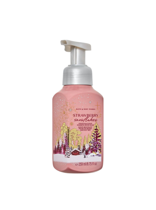 Bath & Body Works - Strawberry Snowflakes - Gentle & Clean Foaming Hand Soap 259ml