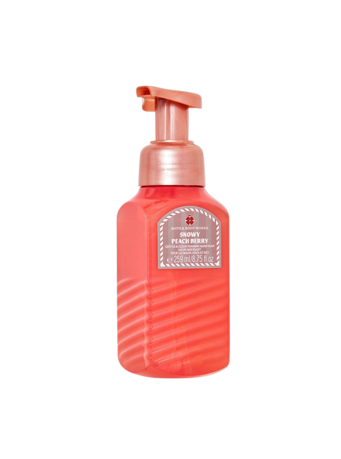 Bath & Body Works - Snowy Peach Berry - Gentle & Clean Foaming Hand Soap 259ml