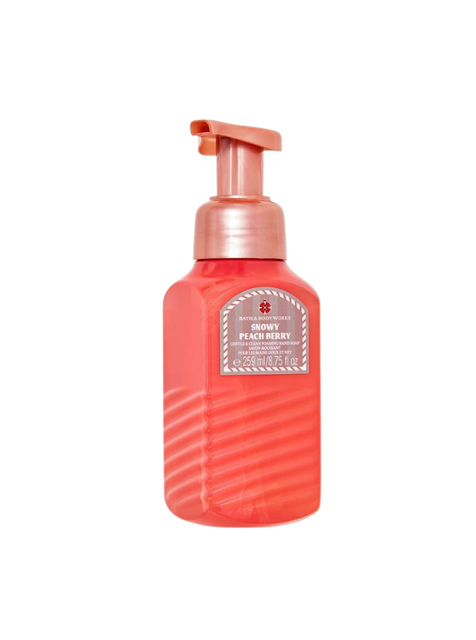 Bath & Body Works - Snowy Peach Berry - Gentle & Clean Foaming Hand Soap 259ml
