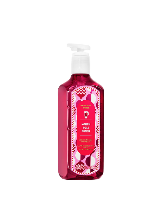 Bath & Body Works - North Pole Punch - Cleansing Gel Hand Soap 236ml