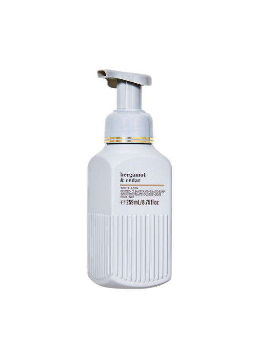 Bath & Body Works - Bergamot & Cedar - Gentle & Clean Foaming Hand Soap 259ml