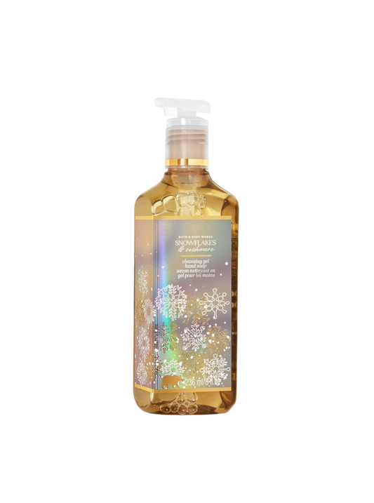 Bath & Body Works - Snowflakes & Cashmere - Cleansing Gel Hand Soap 236ml