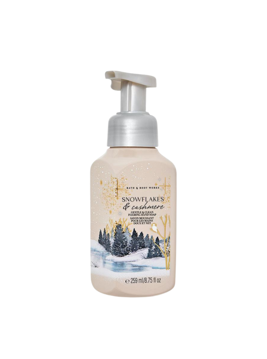 Bath & Body Works - Snowflakes & Cashmere - Gentle & Clean Foaming Hand Soap 259ml