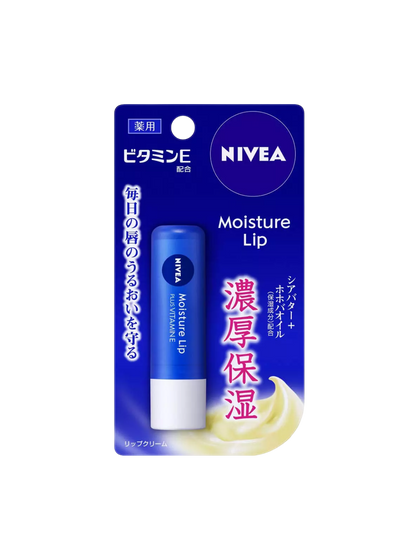 Nivea Japan - Moisture Lip Balm - Plus Vitamin E