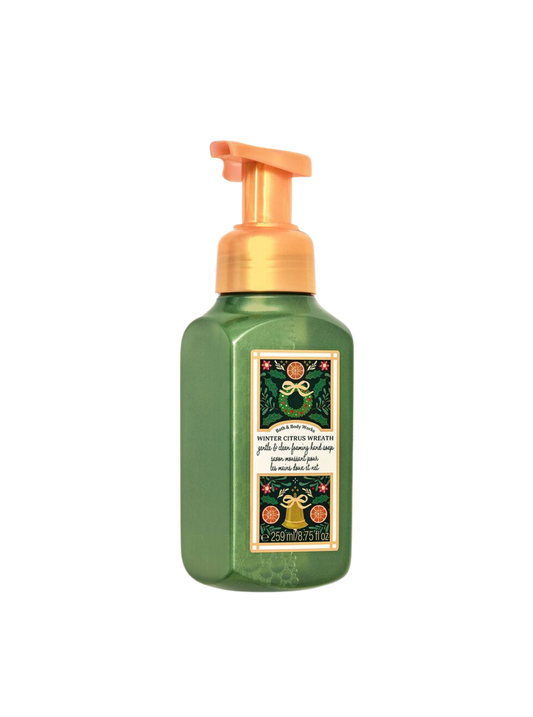 Bath & Body Works - Winter Citrus Wreath - Gentle & Clean Foaming Hand Soap 259ml
