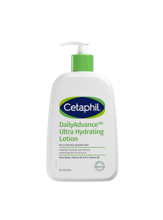 Cetaphil - Daily Advance Ultra Hydrating Lotion – Intensive Moisture for Dry Skin
