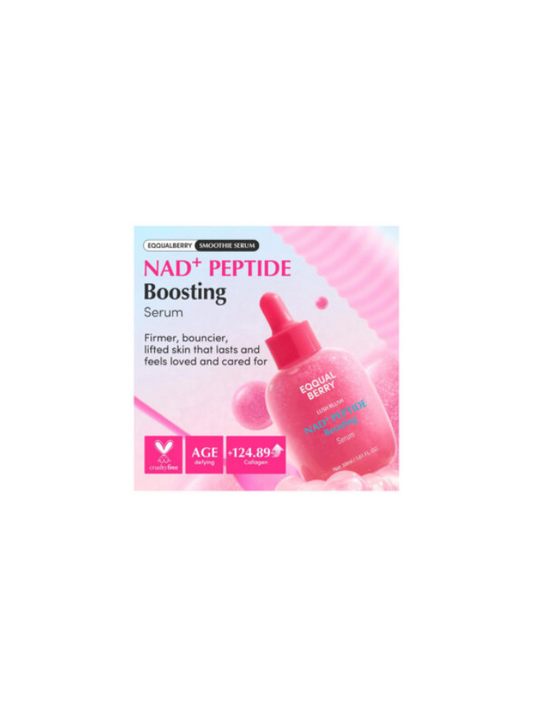 Eqqualberry - NAD+ Peptide Boosting Serum – Firming & Revitalizing Facial Serum 30ml