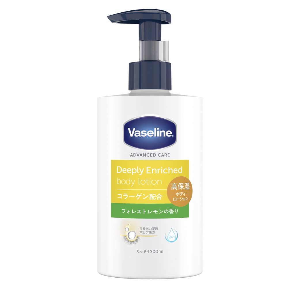 Vaseline Japan Deeply Enriched Body Lotion, Forest Lemon
