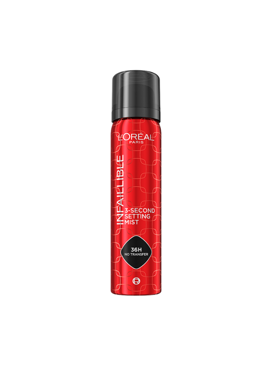 L'Oreal Paris Infaillible 3 Second Setting Mist, 36H