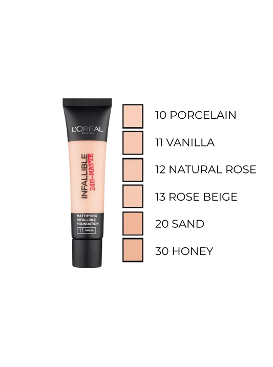 L'Oreal Paris Infallible 24H Matte foundation