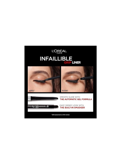 L'Oréal Paris - Infallible Eye Gel Liner 004 Brown Demin