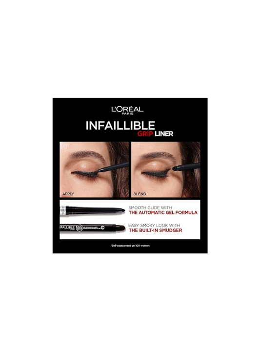 L'Oréal Paris - Infallible Eye Gel Liner 004 Brown Demin