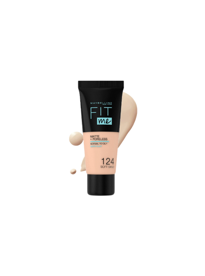 Maybelline Fit Me Matte + Poreless foundation with clay