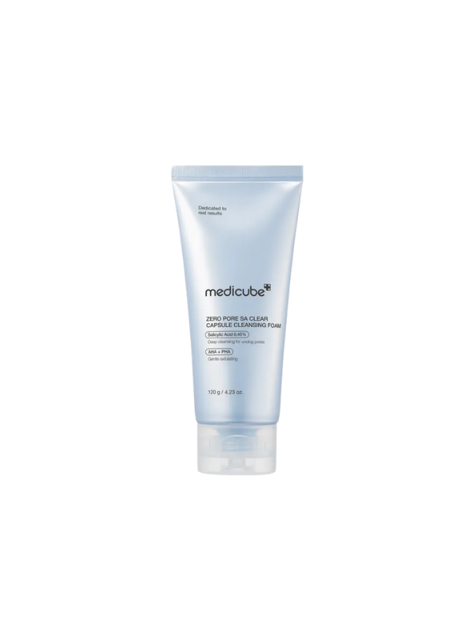 Medicube Zero Pore SA Clear Capsule Cleansing Foam 120g