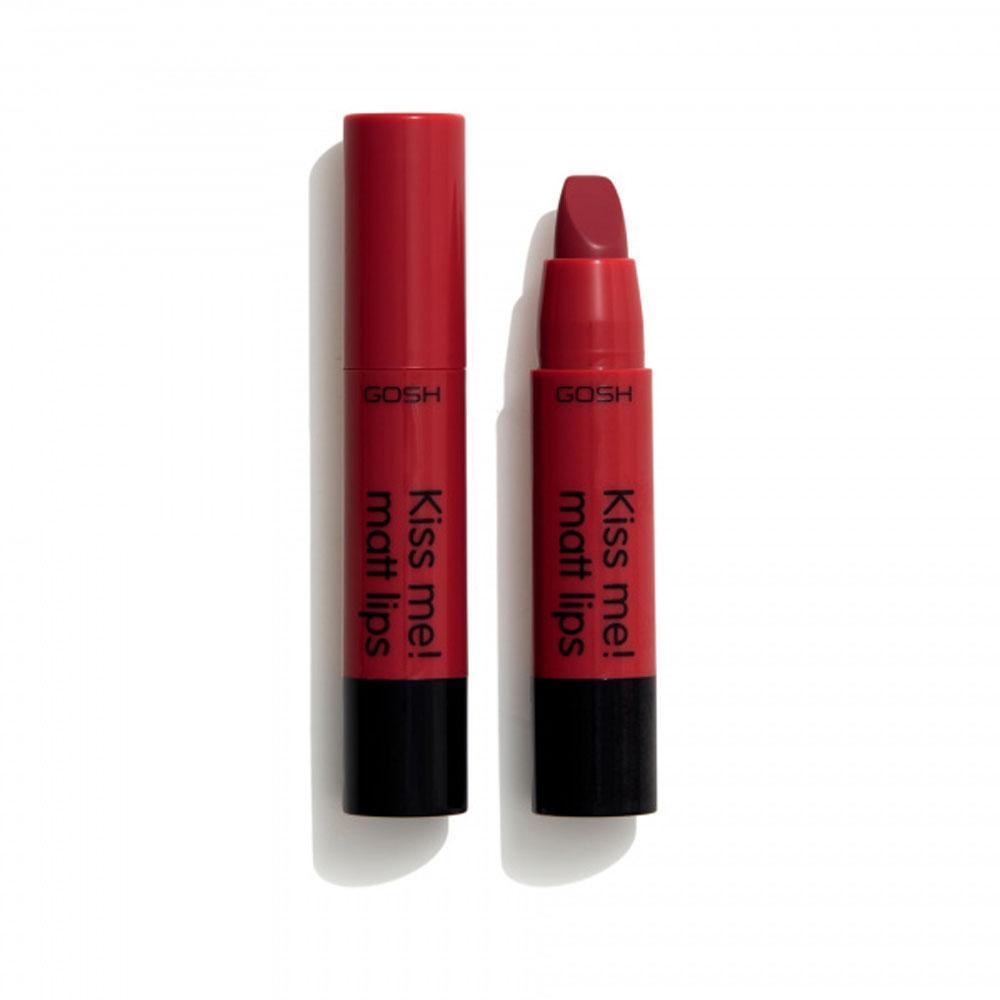 GOSH - Kiss Me! Matt Lips - 007 Scarlet Kiss - TOPSHELF