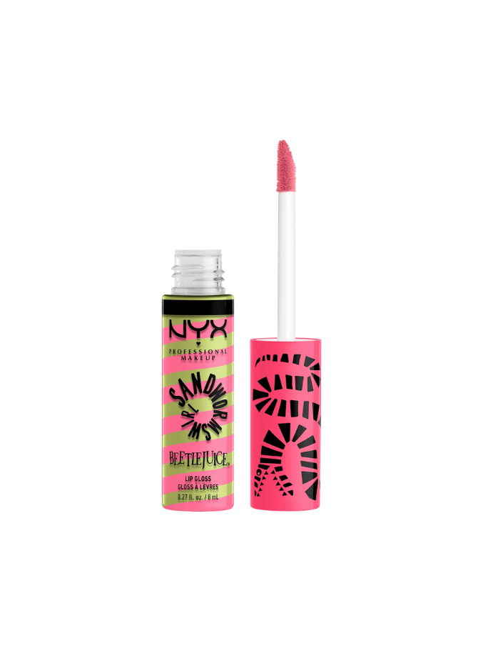 NYX Beetlejuice Sandworm Swirl Lip Gloss