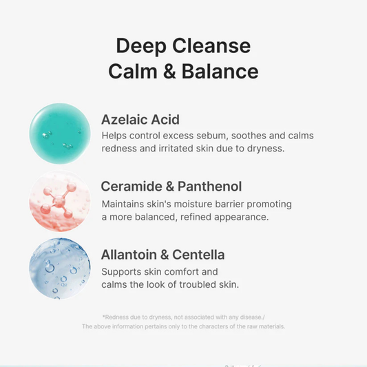 Medicube - Azelaic Acid Niacinamide Deep Clean Foam Cleanser 120g