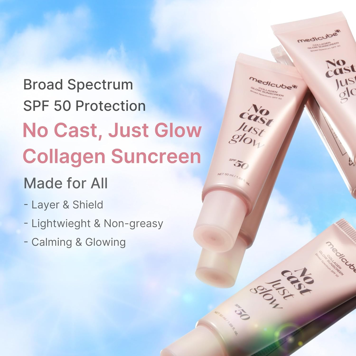 Medicube - Collagen Glow Sunscreen 50ml