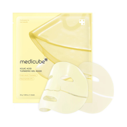 Medicube - Kojic Acid Turmeric Brightening Gel Mask 4EA