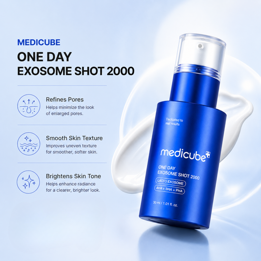 Medicube - One Day Exosome Shot Pore Ampoule 2000 - 30ml