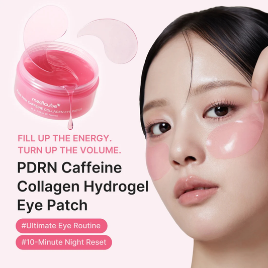 Medicube - PDRN Pink Caffeine Collagen Eye Patch 60pcs