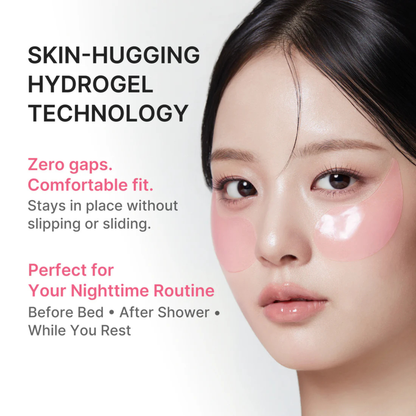 Medicube - PDRN Pink Caffeine Collagen Eye Patch 60pcs