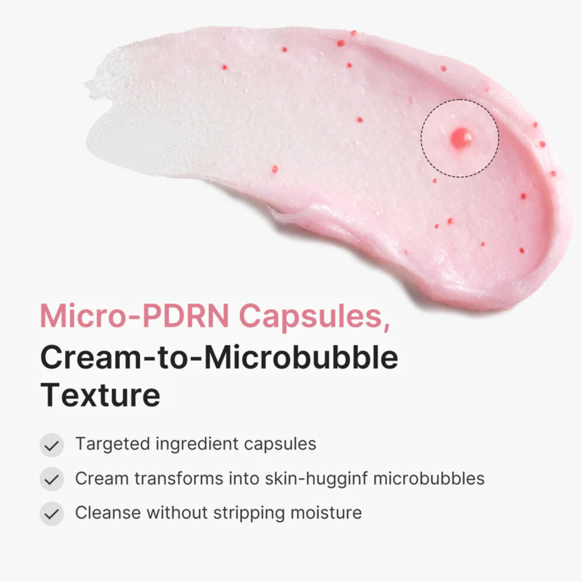 Medicube - PDRN Pink Niacinamide Whip Cleanser 120g