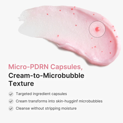 Medicube - PDRN Pink Niacinamide Whip Cleanser 120g