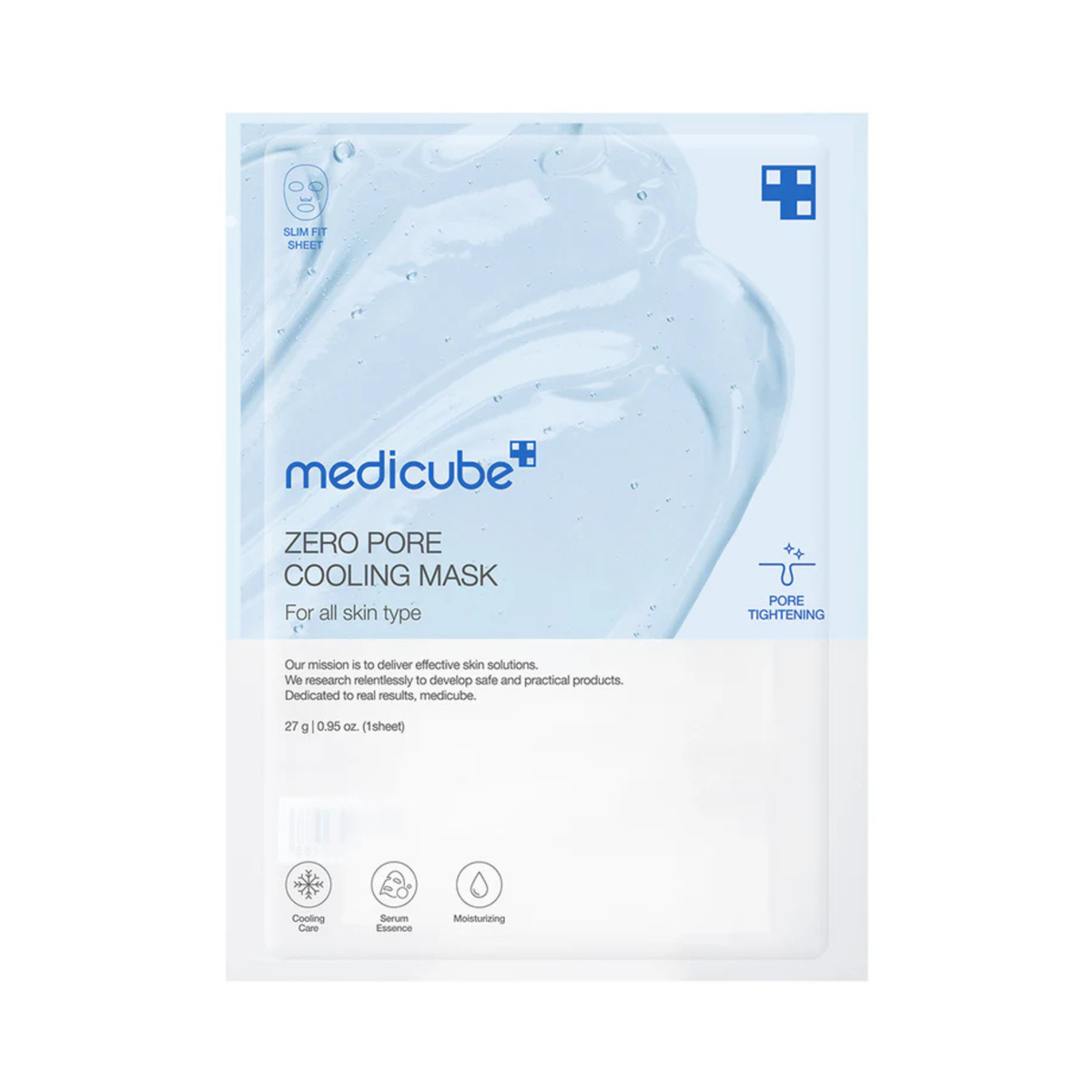 Medicube - Zero Pore Cooling Mask 1pc