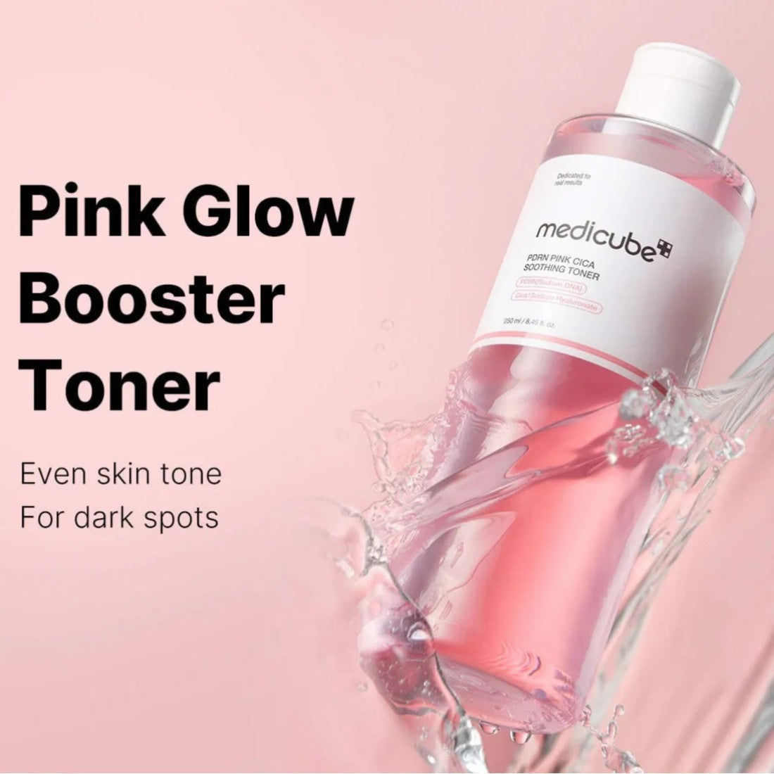 Medicube - PDRN Pink Cica Soothing Toner – Calming Hydrating Facial Toner