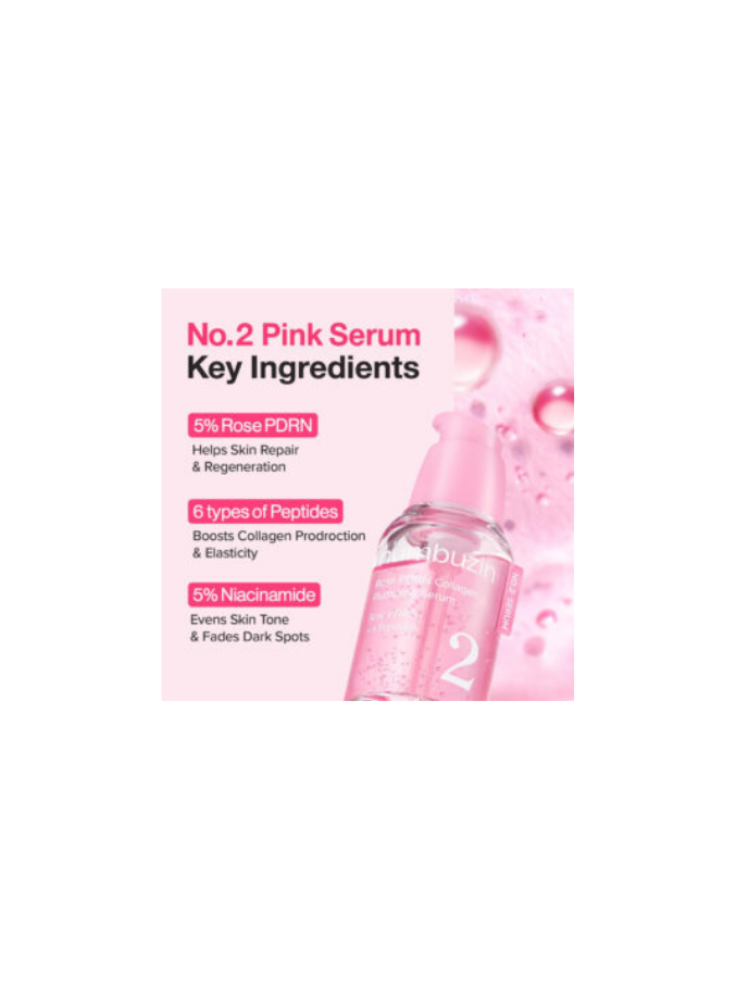 Numbuzin - No.2 Rose PDRN Collagen Plumping Serum – 30ml