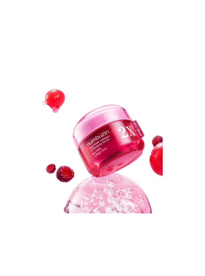 Numbuzin - No.2 Rose PDRN Collagen 2X Plumping Serum – Firming & Hydrating Serum 30ml