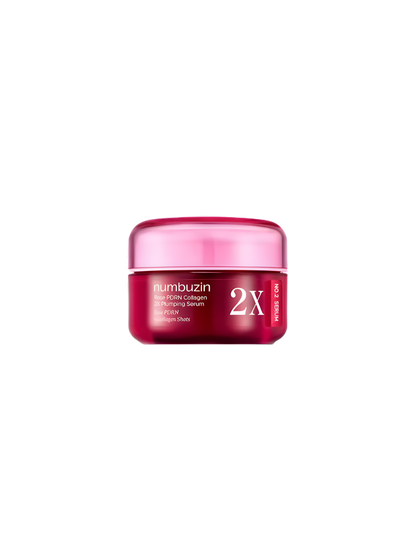 Numbuzin No.2 Rose PDRN Collagen 2X Plumping Serum 30ml