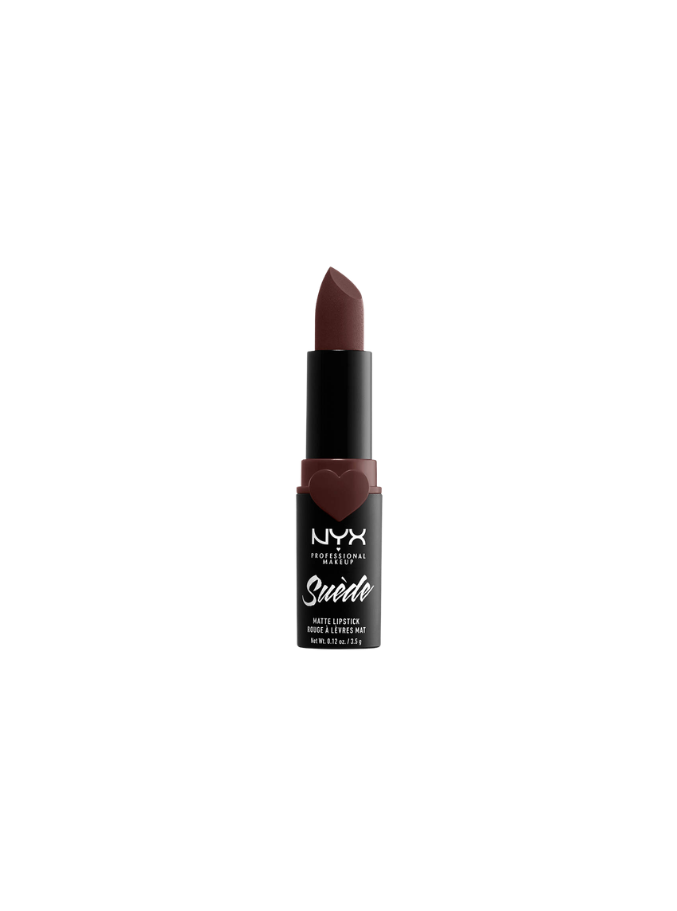 NYX Suede Matte Lipstick in Cold Brew, 3.5g