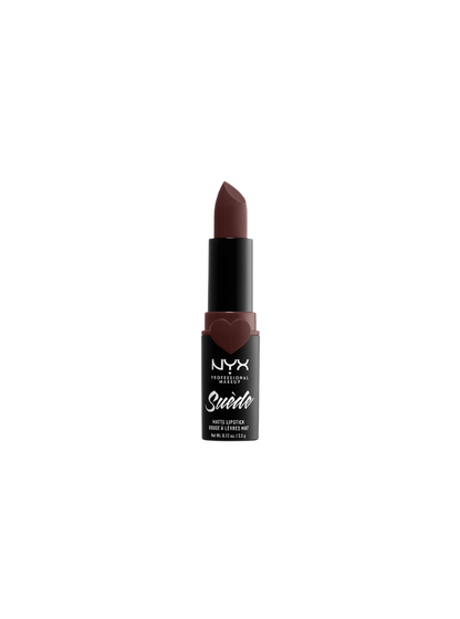 NYX Suede Matte Lipstick in Cold Brew, 3.5g