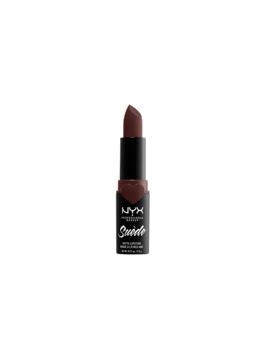 NYX Suede Matte Lipstick in Cold Brew, 3.5g