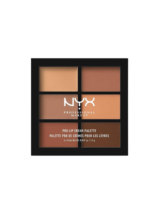 NYX Pro Lip Cream Palette in The Nude