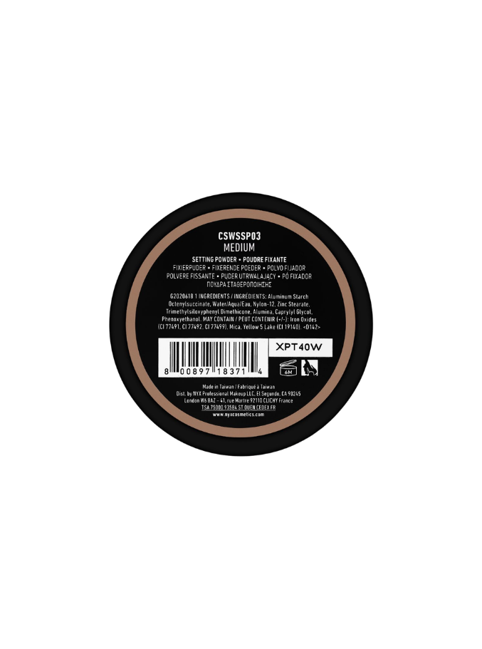 NYX - Can't Stop Won't Stop Setting PowderCSWSSP03 - Medium