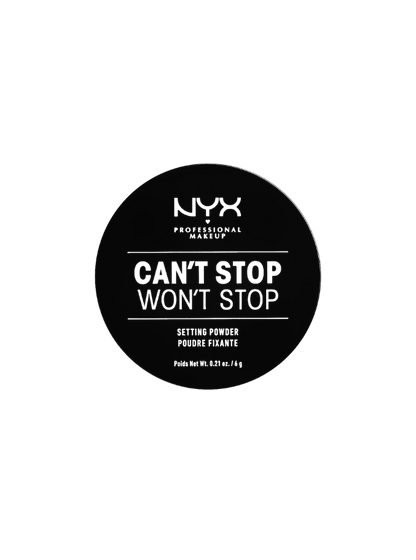 NYX Can't Stop Won't Stop Setting Powder in Medium