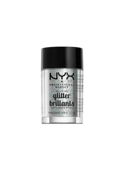 NYX Face and Body Paint in Silver