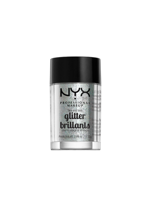 NYX Face and Body Paint in Silver