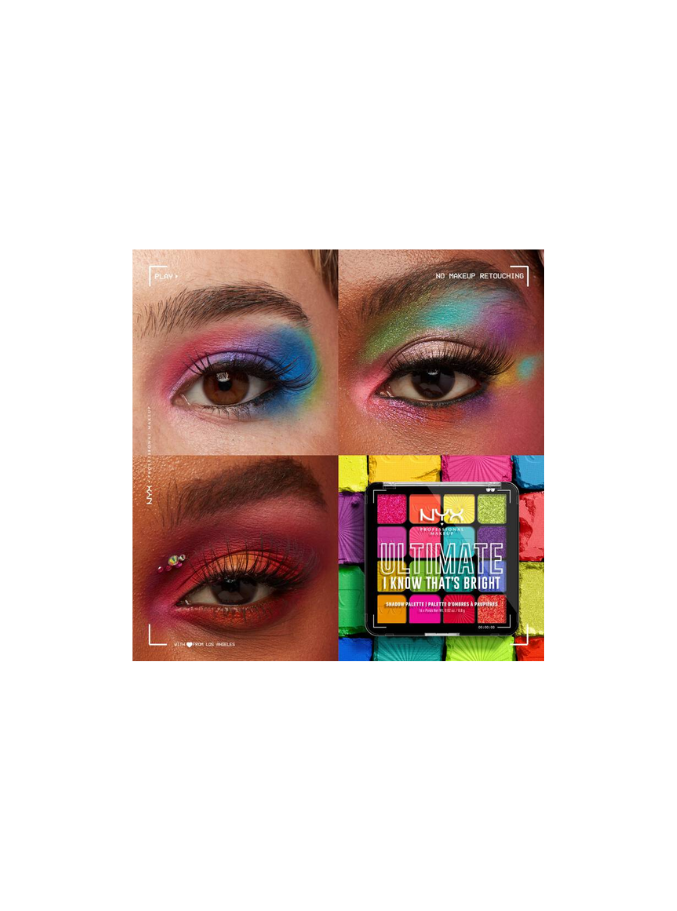 NYX - Ultimate I Know That's Bright Shawdow Palette
