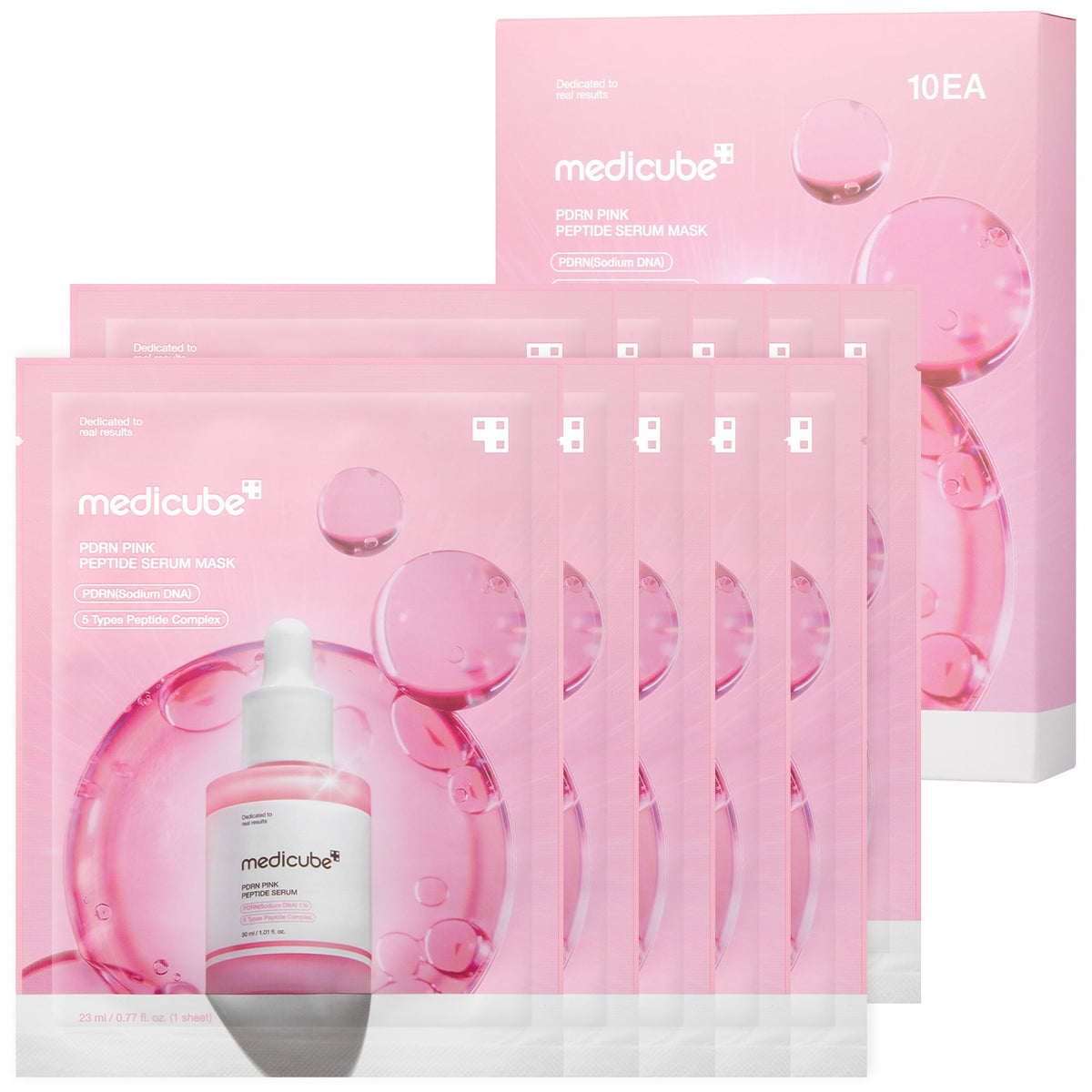 Medicube - PDRN Pink Peptide Serum Mask